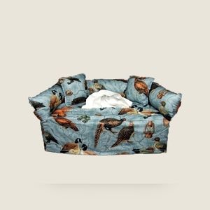 Pheasants and Ducks Tissue Sofa Box Cover